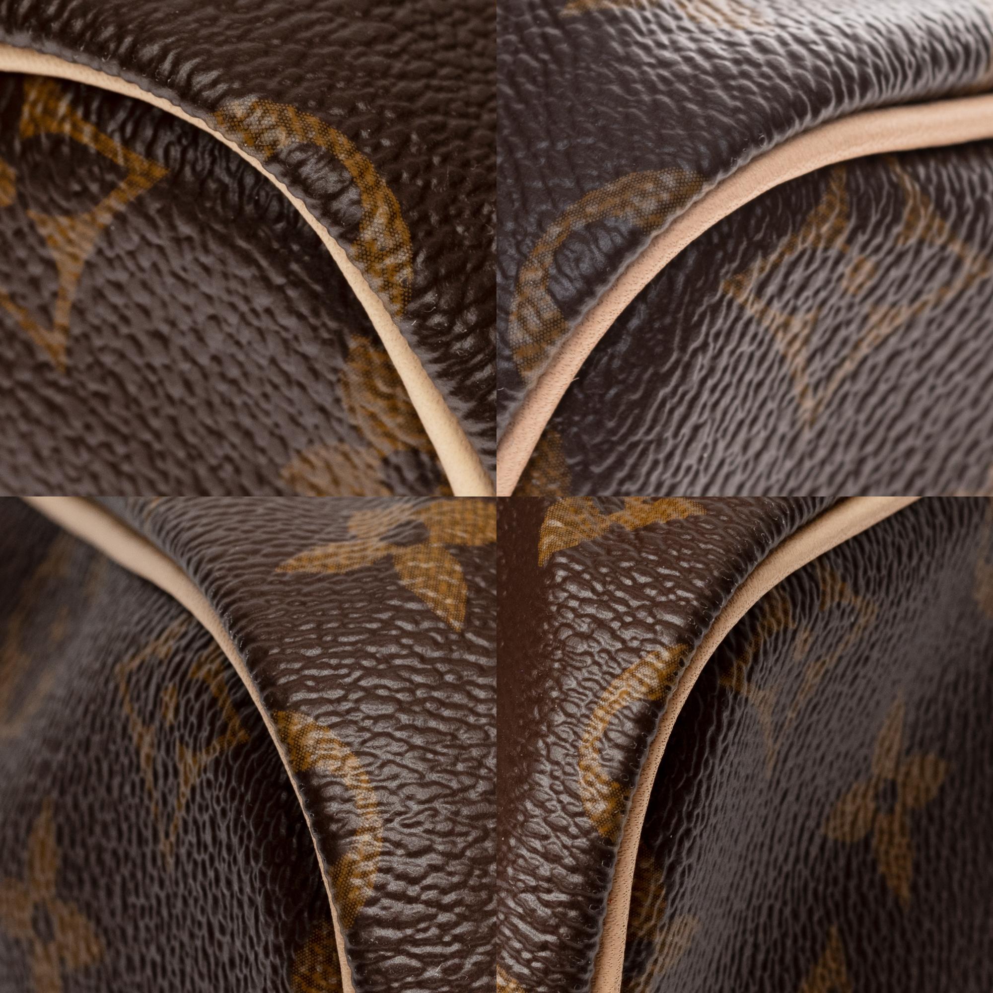 Brandneu Louis Vuitton Speedy 30 in Monogramm Canvas maßgefertigt „Duck Hunting“! 4