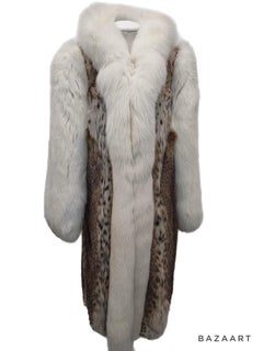 Brand new lynx fur coat size 14 L