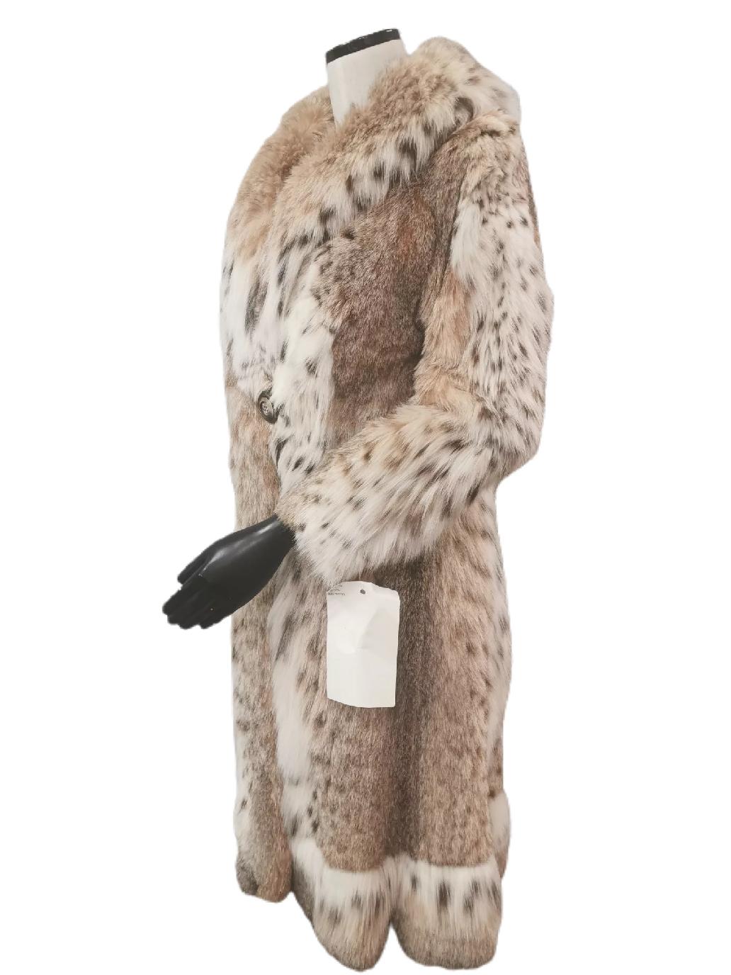 lynx fur coat vintage