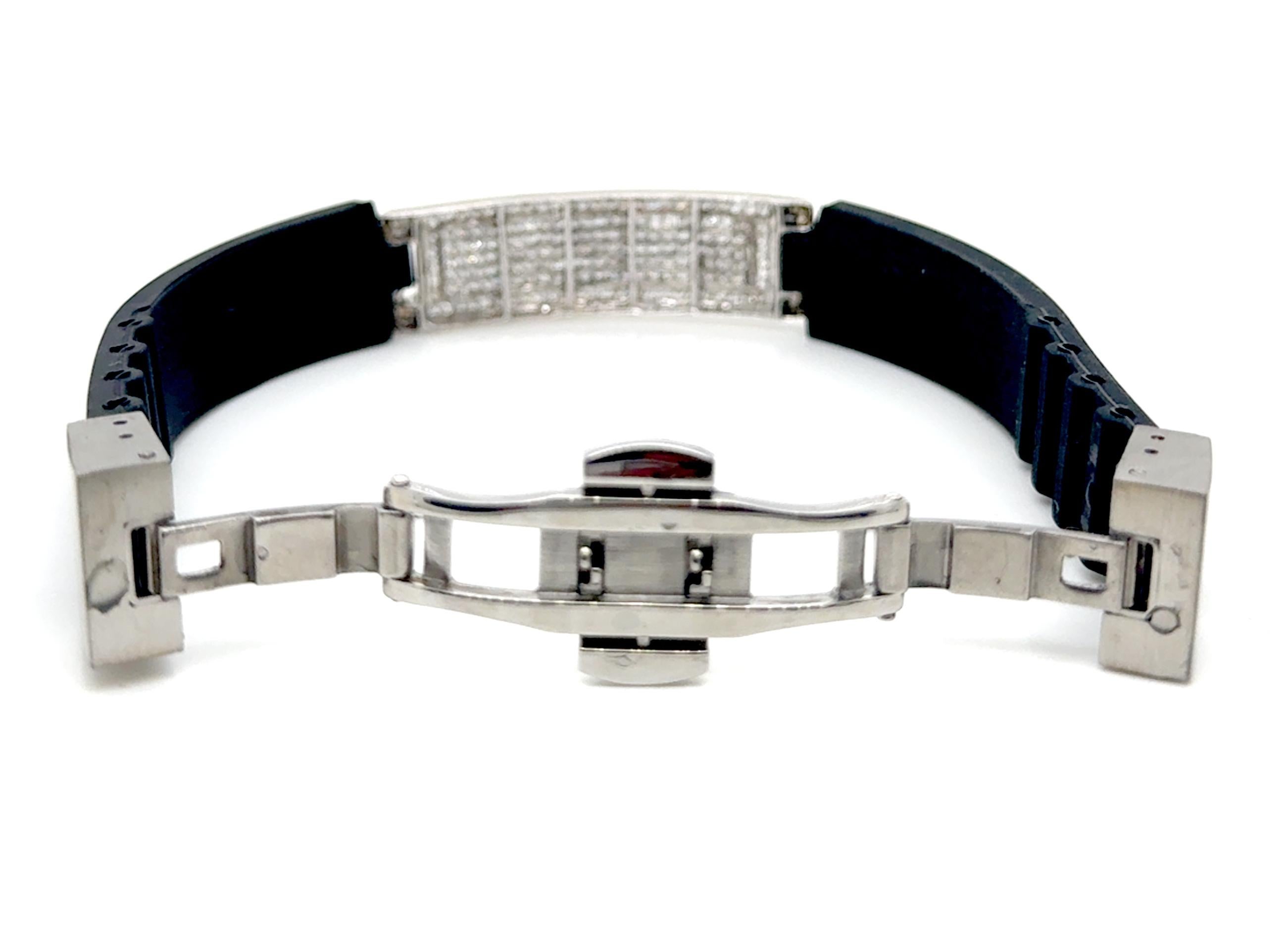 Brand New Mens Ladys 5ct Princess Cut Diamond Bling Bracelet 7 inch 14K For Sale 3