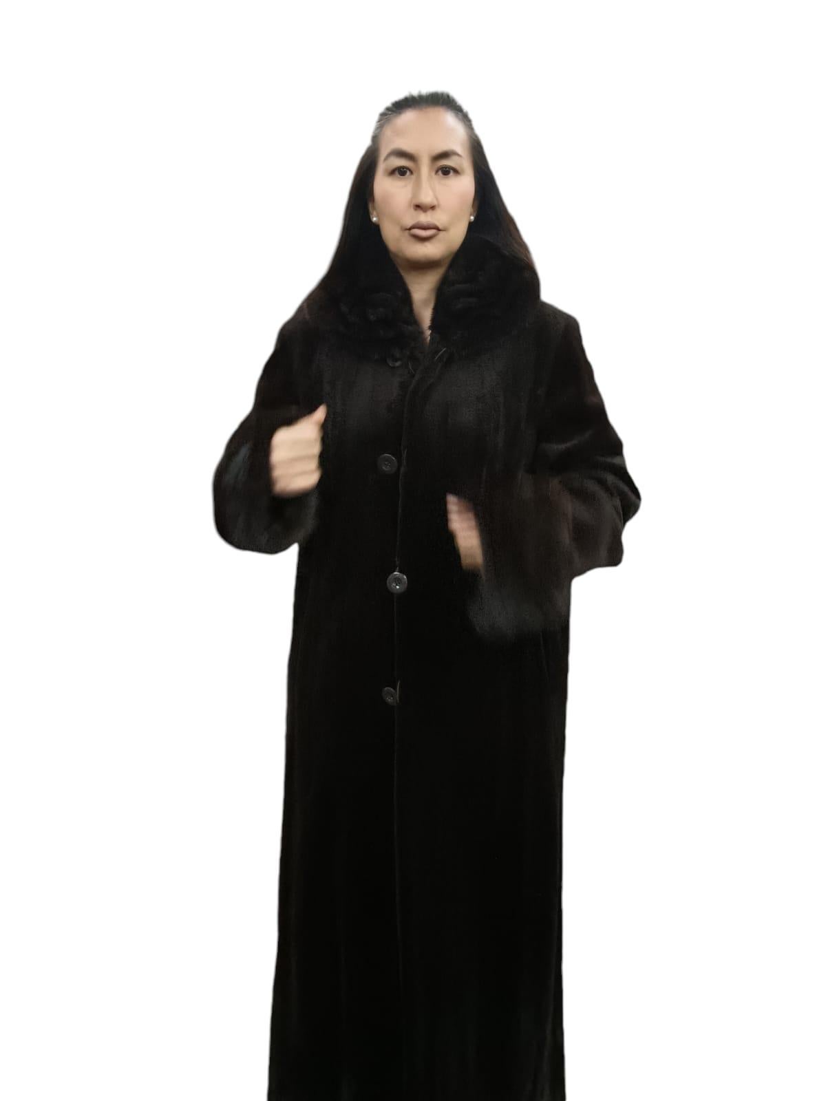 Brand New NOS Christian Dior sheared female Mink Fur Coat reversible size 20 For Sale 9