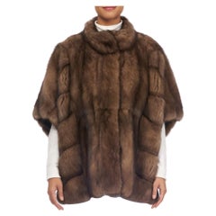 Brand new Oversized Sable Batwing Stroller Coat size XS S M L