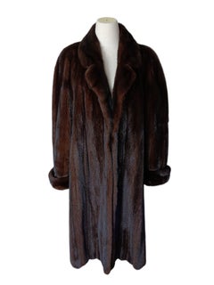 Brand new Ranch Mink Fur Full Length Coat (Size 14 - L)