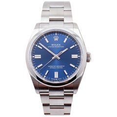 Rolex 126000 Oyster Perpetual Blue Dial Stainless Steel Box Paper 2020