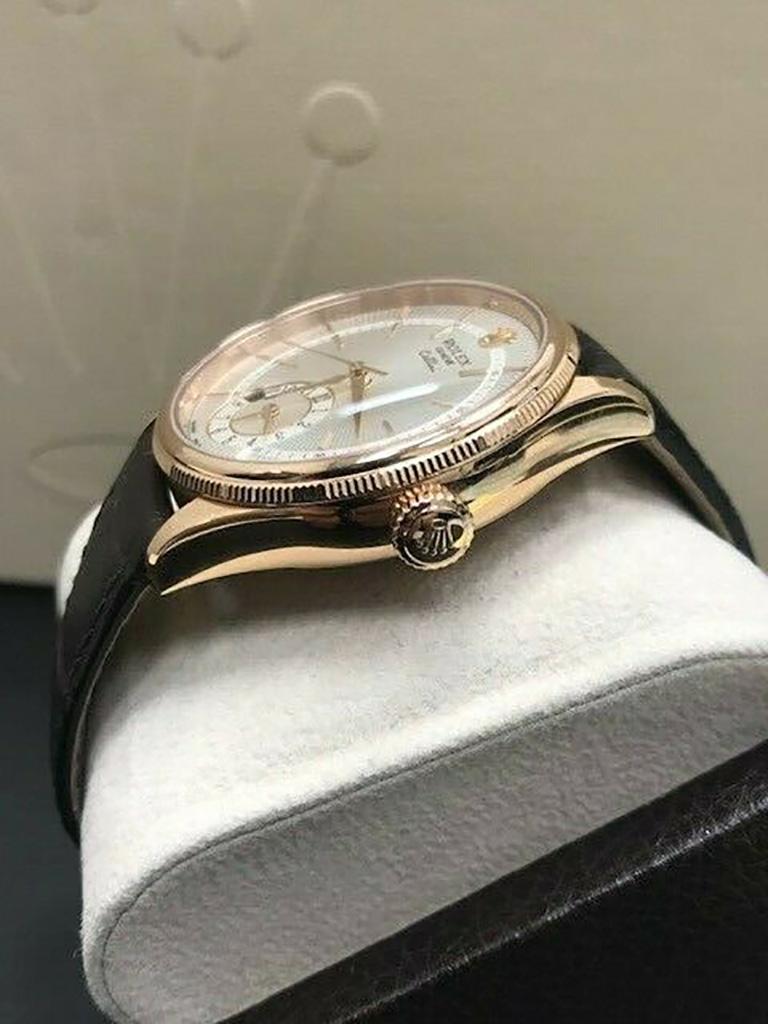 Rolex 50525 Cellini Dual Time 18 Karat Rose Gold Watch Box and Papers, 2019 3