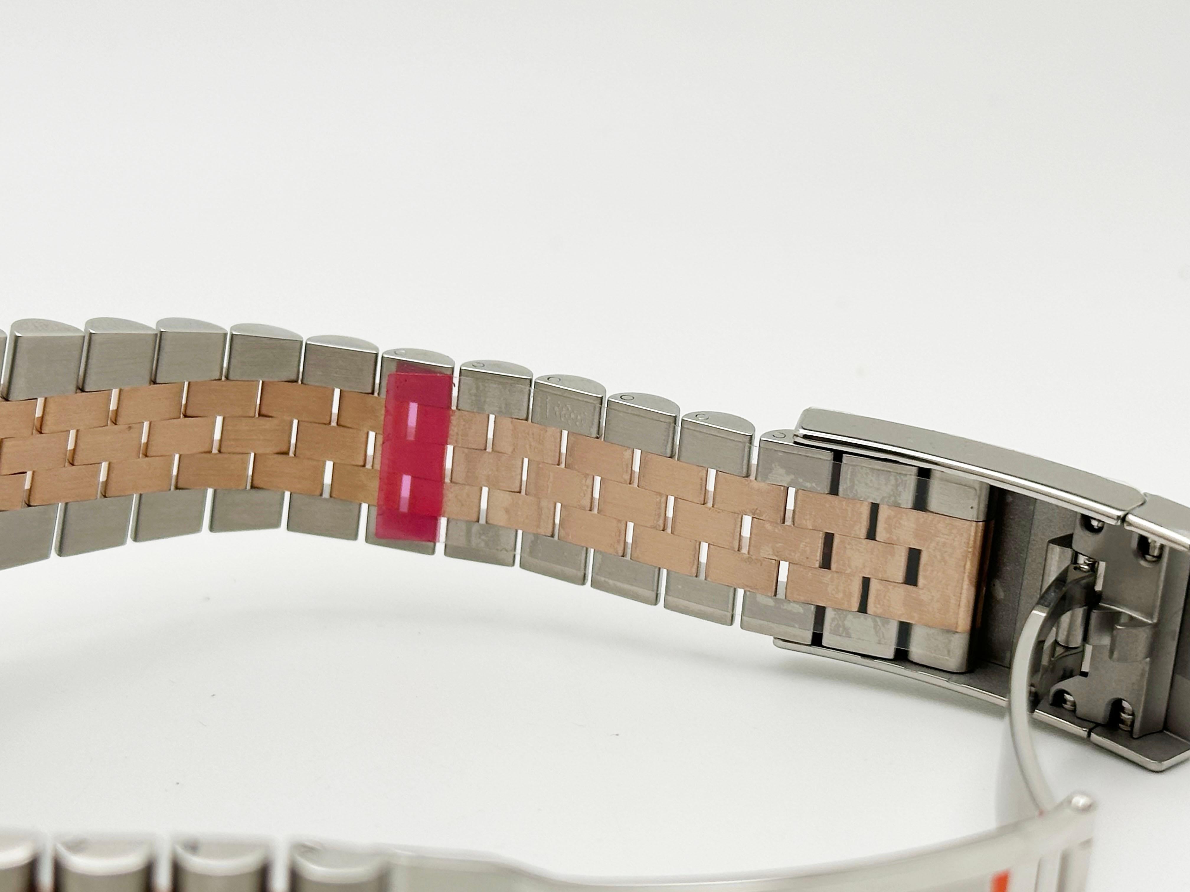 MARCA NUEVA Rolex Datejust 126231 Wimbledon 18K Oro rosa Acero Caja Papel Adhesivos en venta 6