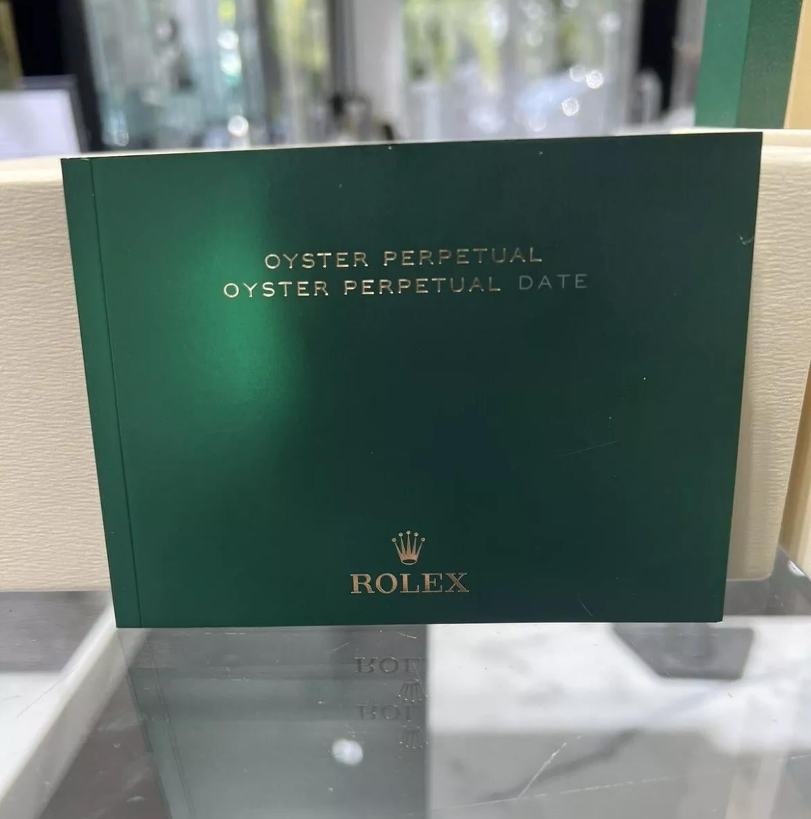 Brand New Rolex Oyster Perpetual 36mm Celebration Dial Stainless Steel Full Set For Sale 3