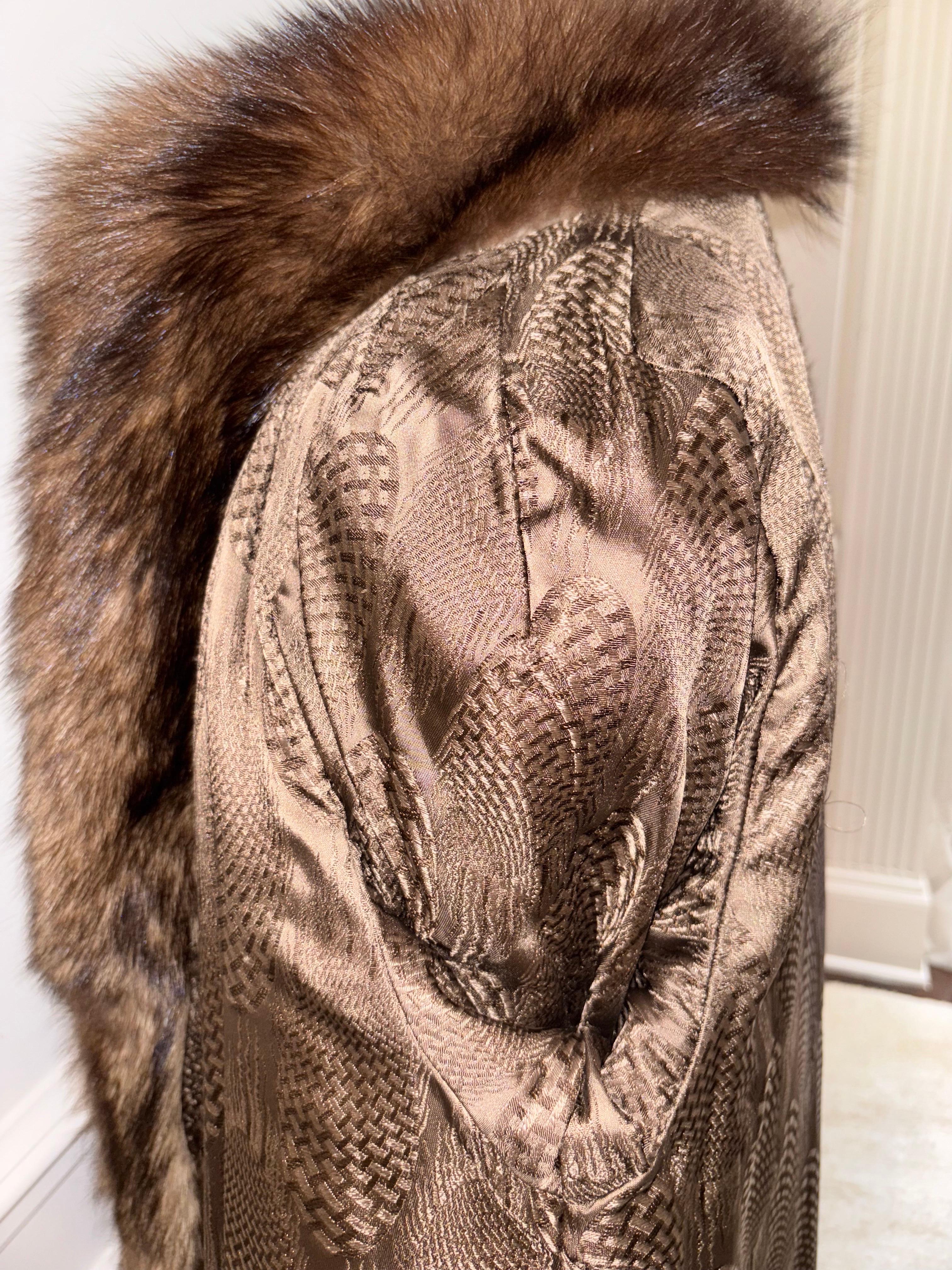 Nuevo abrigo de piel de marta Fischer hombre 54/L en venta 12