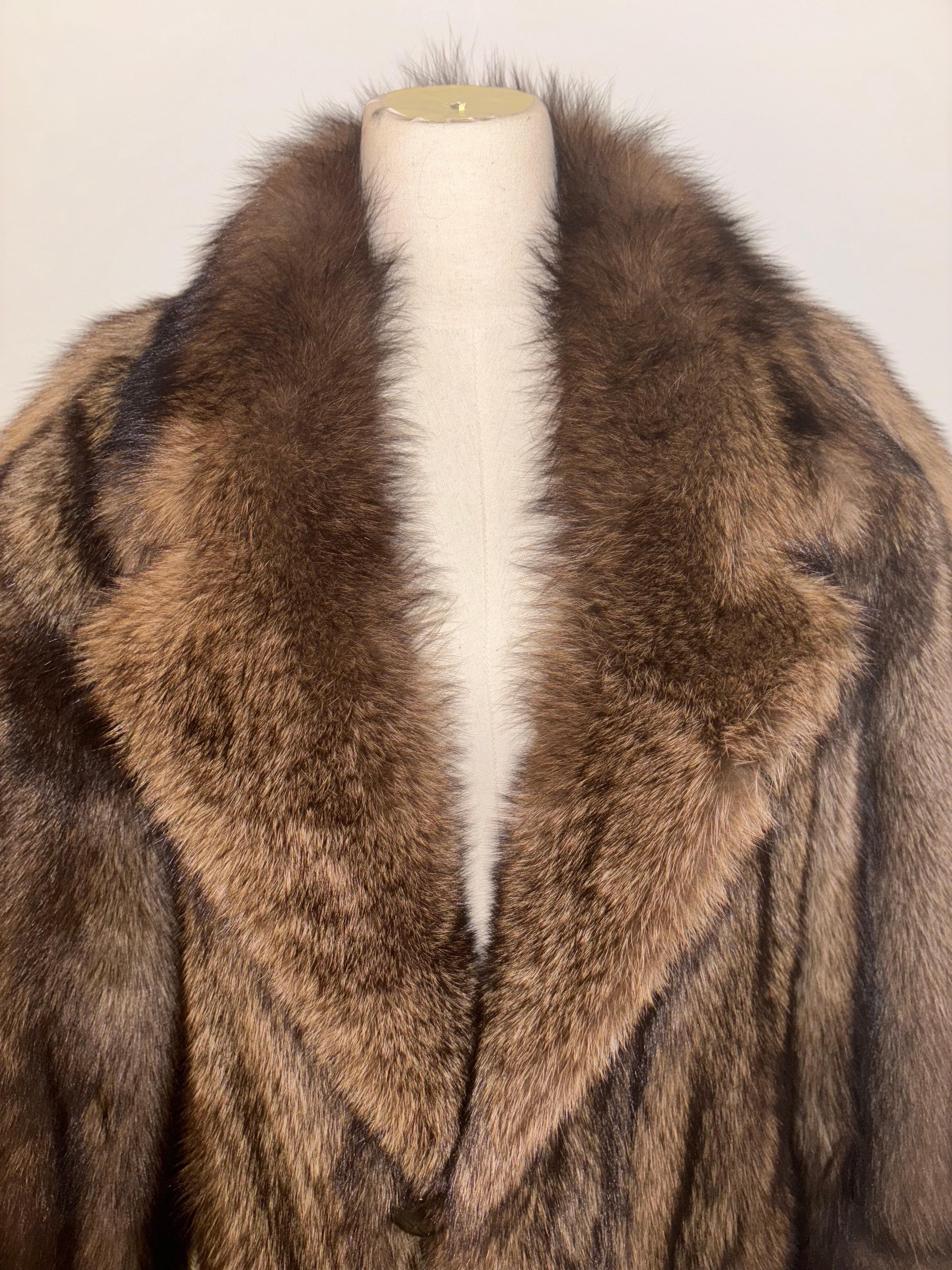 Nuevo abrigo de piel de marta Fischer hombre 54/L en venta 2