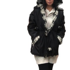 Brand New sheared Mink Fur Coat reversible size 10 (M)