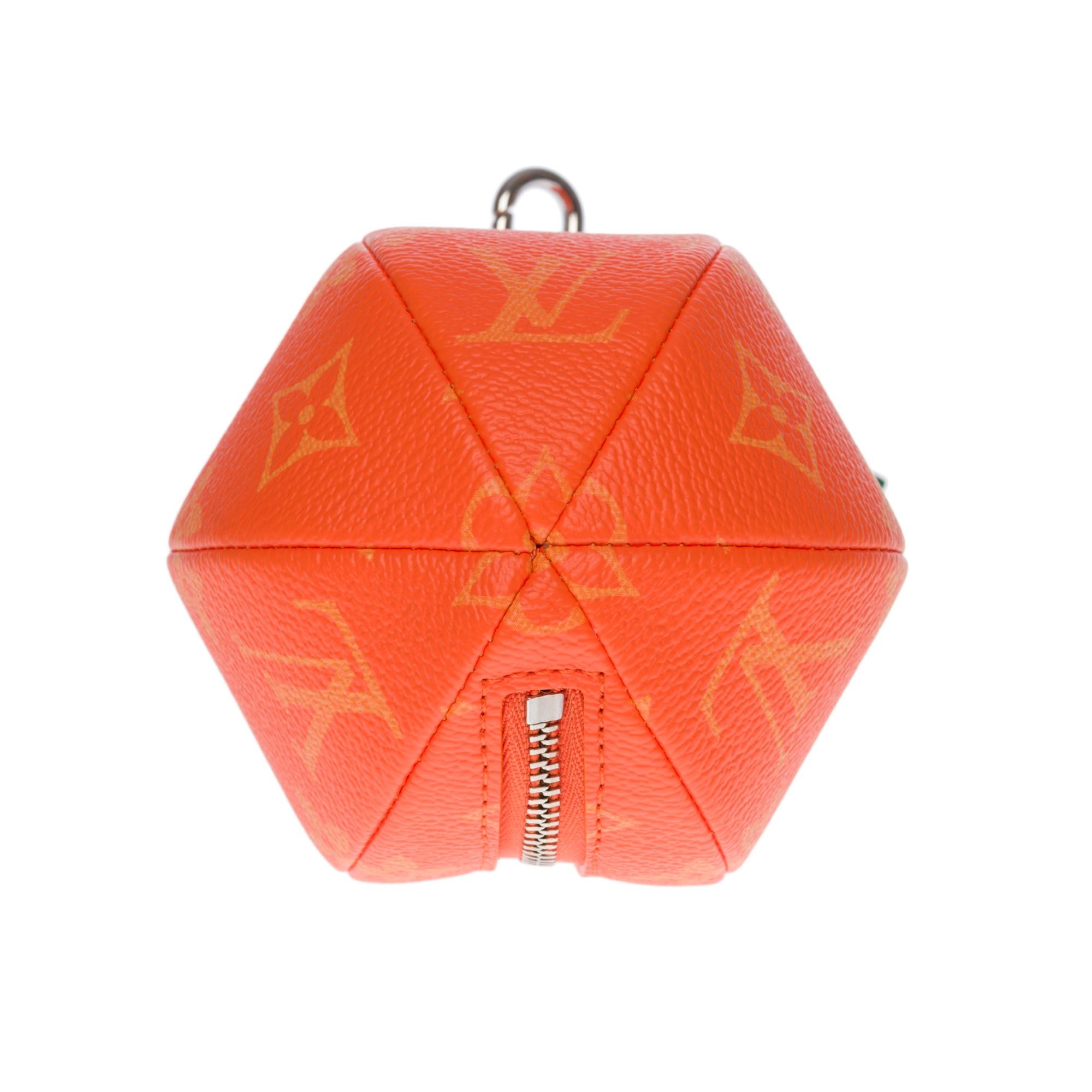 Brand New/Sold Out /Virgil Abloh/Louis Vuitton Orange Pouch in Orange canvas  1