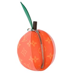 Brand New/Sold Out /Virgil Abloh/Louis Vuitton Orange Pouch in Orange canvas 
