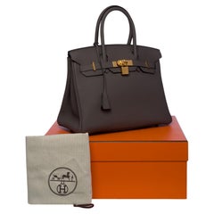 Brand New- Stunning Hermès Birkin 30 handbag in Etain Togo leather, GHW