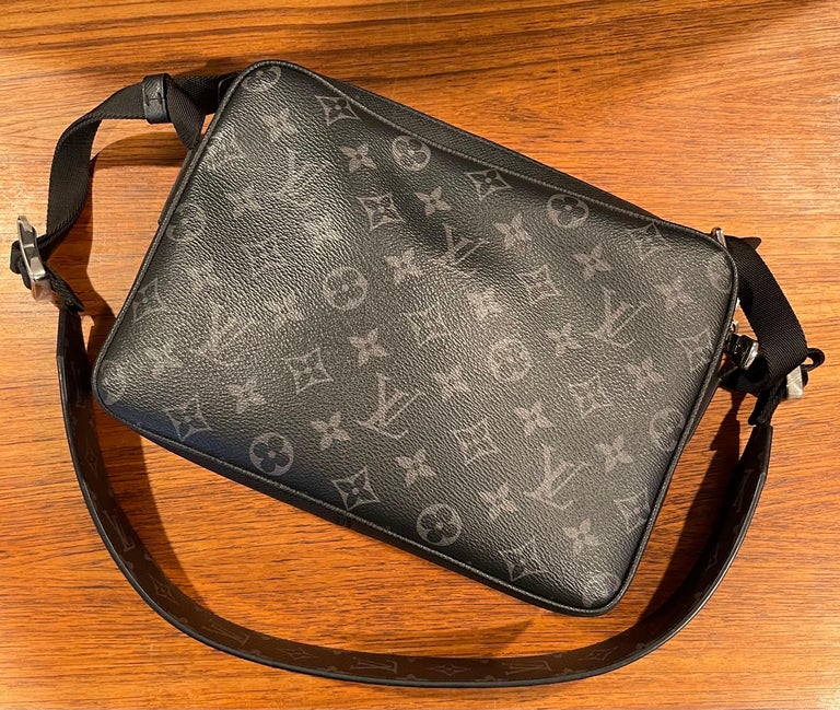 Brand New Taigarama Monogram Eclipse Mesenger Bag by Louis Vuitton with  COA For Sale at 1stDibs
