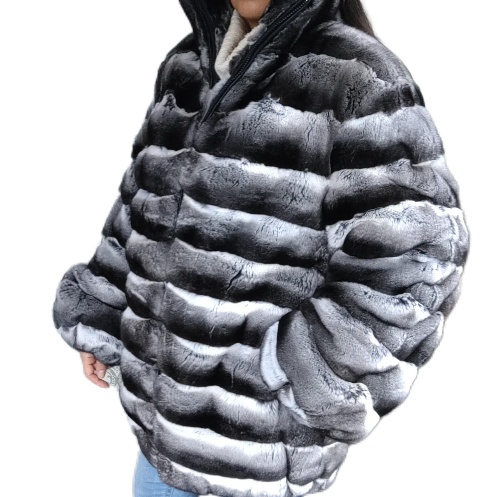 chinchilla fur coat men