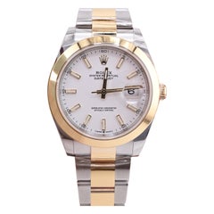 Brand New Unworn 126303 Rolex Datejust Two Tone White Dial With Card 2024