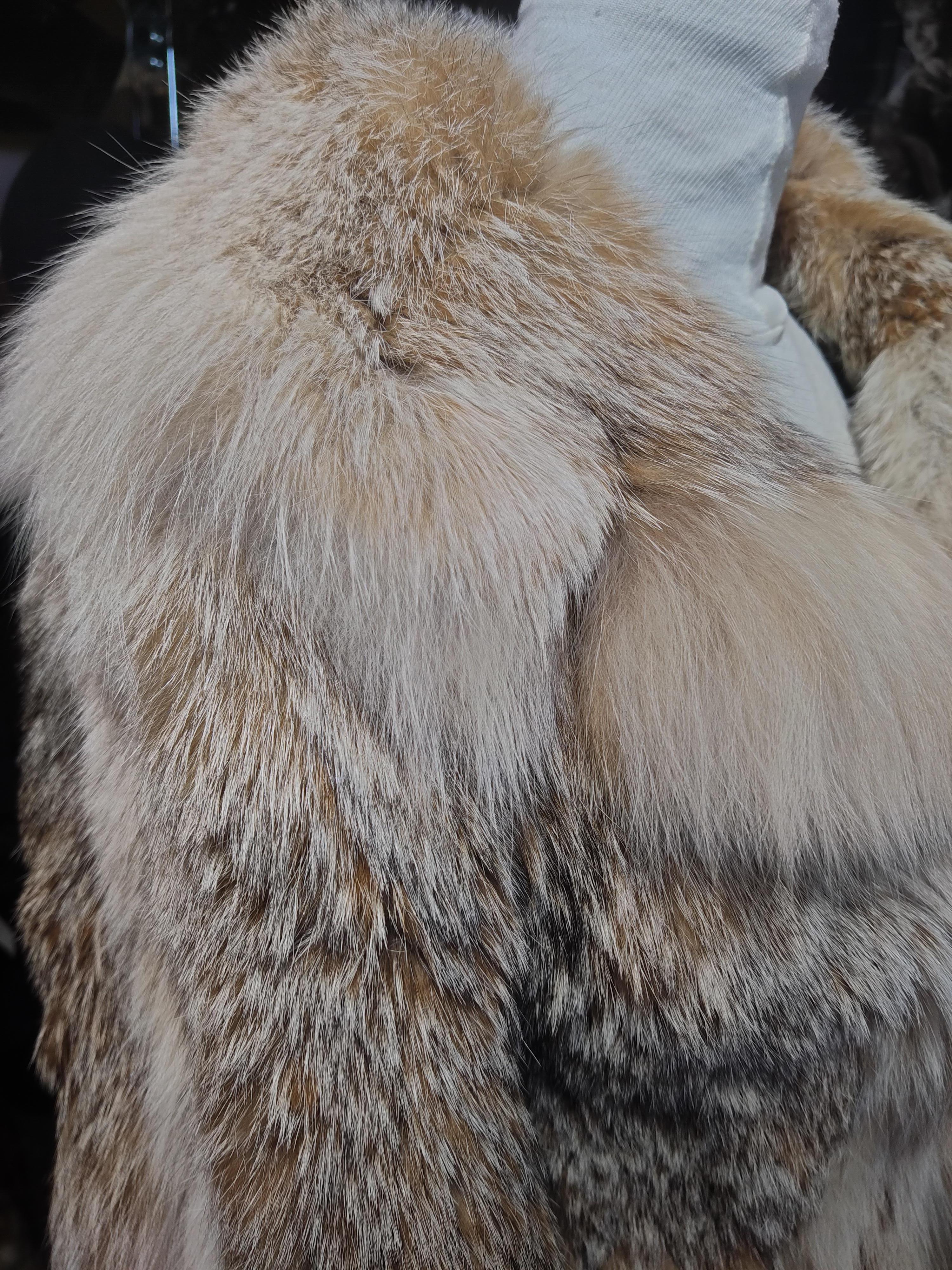 Brand new Vintage lynx fur coat size 6-8 with price tag 7999$ For Sale 1