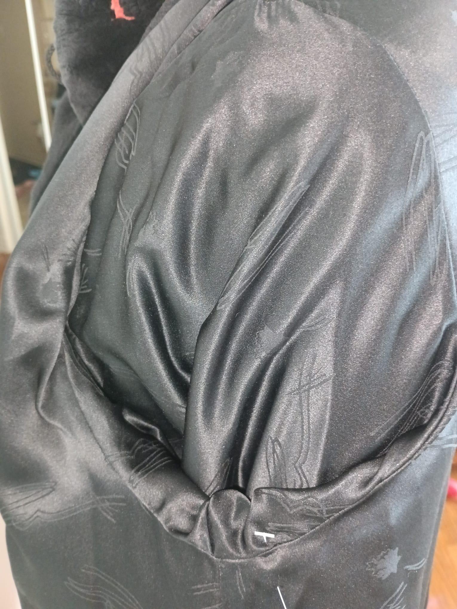 Brand New Zuki Sheared Beaver Fur Coat with Fur Trim (Size 14) For Sale 12