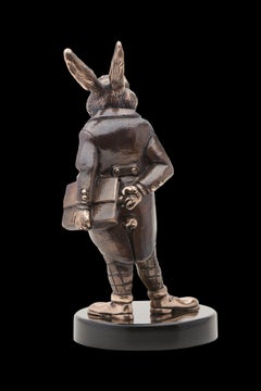 Skulptur "Finanzier"