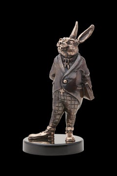 Skulptur "Finanzier"