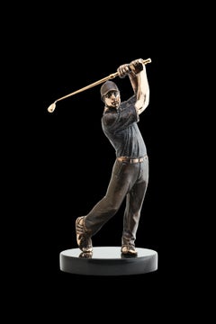 Sculpture "Golfer"