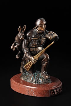 Sculpture "Hunter"