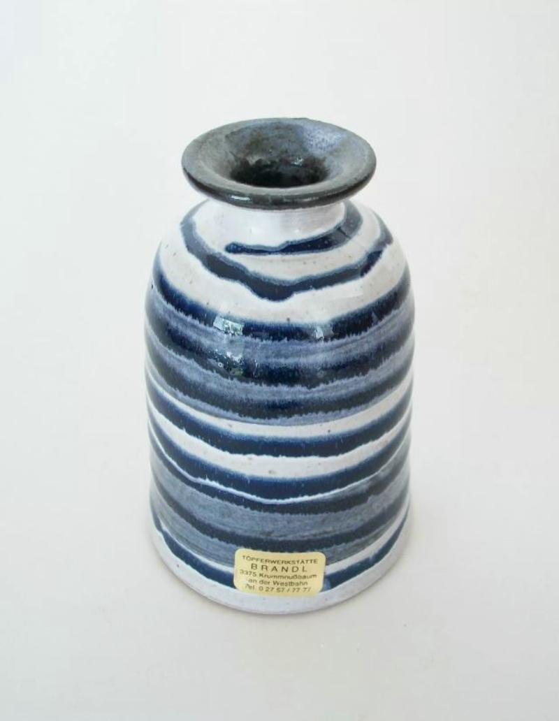 Austriaco BRANDL - Vaso in miniatura in Studio Pottery smaltato - Firmato - Austria - 20th Century Studios in vendita