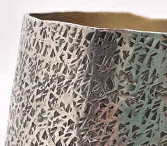Brandom Unique Sterling Silver Handmade Large Kiddush Cup
