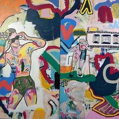 The End Crowd (Diptych)