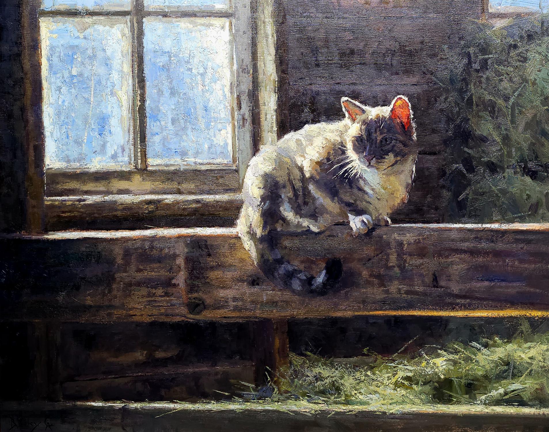 Le froid et la neige en moins - Painting de Brandon Bailey