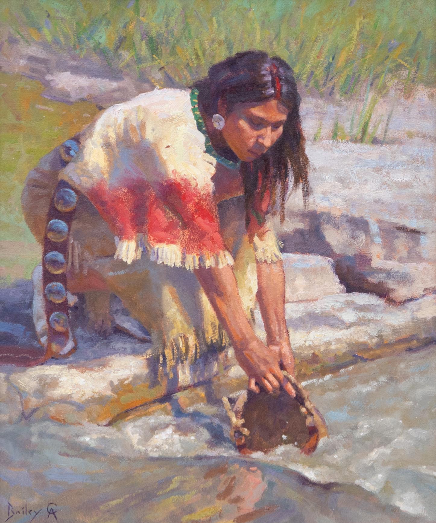 Source of Life - Painting by Brandon Bailey