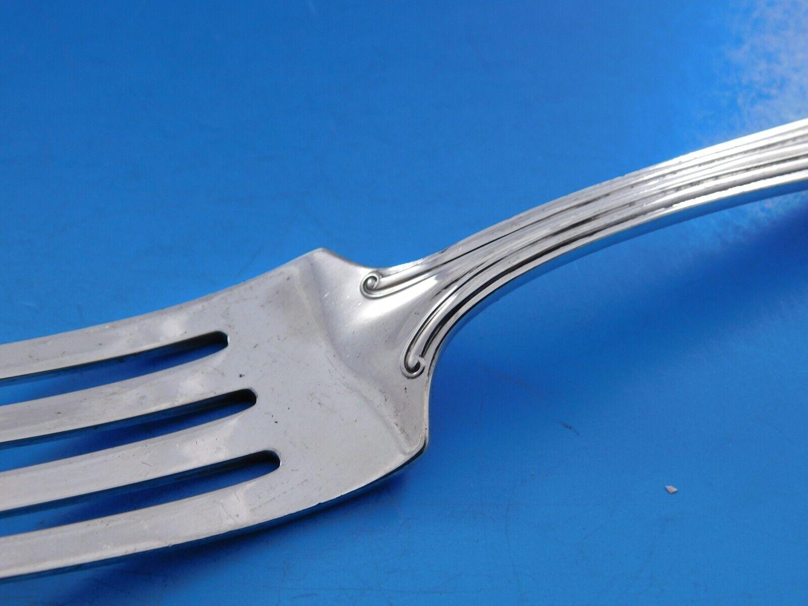 Mid-20th Century Brandon by International Sterling Silver Flatware Service 12 Set 76 pcs Dinner For Sale