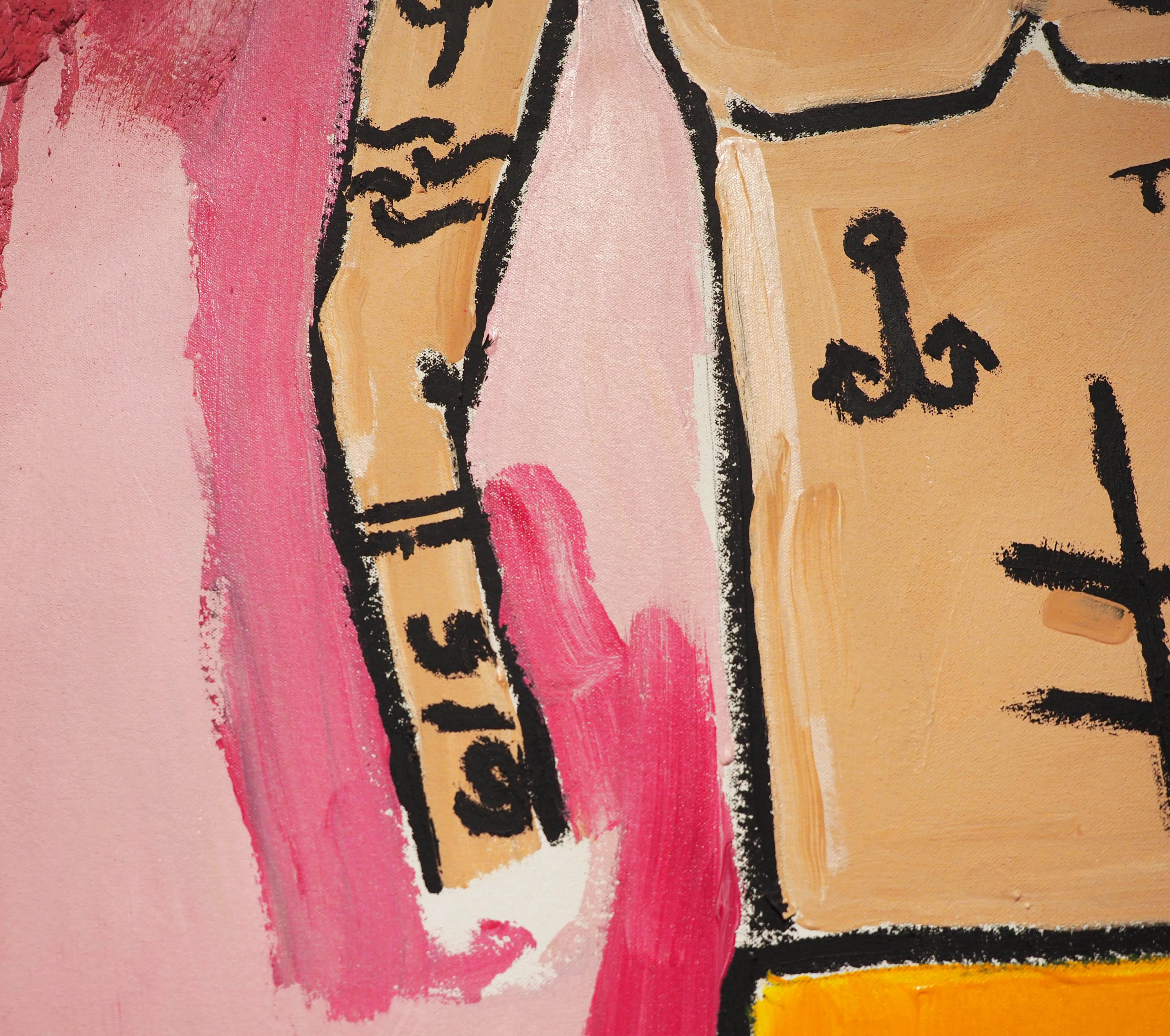 Autoritratto #2 - Painting Contemporaneo di Brandon Jones