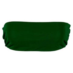BRANDON MAXWELL Size 4 Forest Green Rayon Bandeau Top