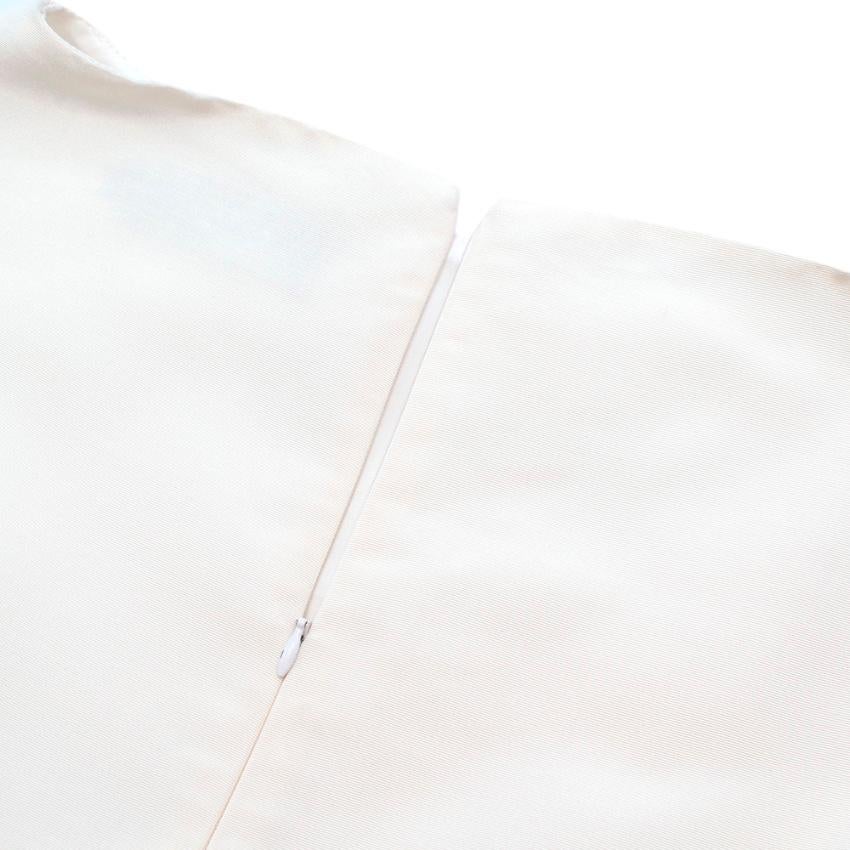 brandon maxwell white mini dress
