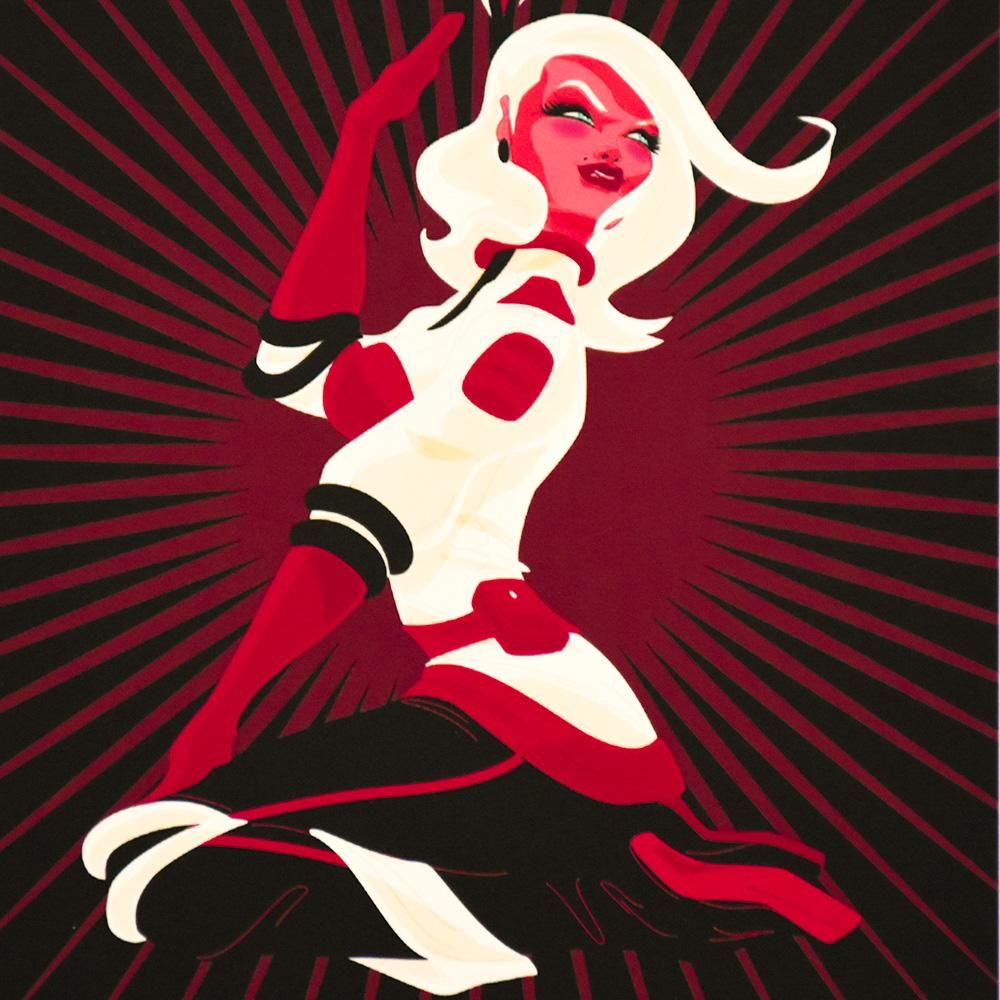 At The Academy - Contemporary Print by brandon ragnar johnson