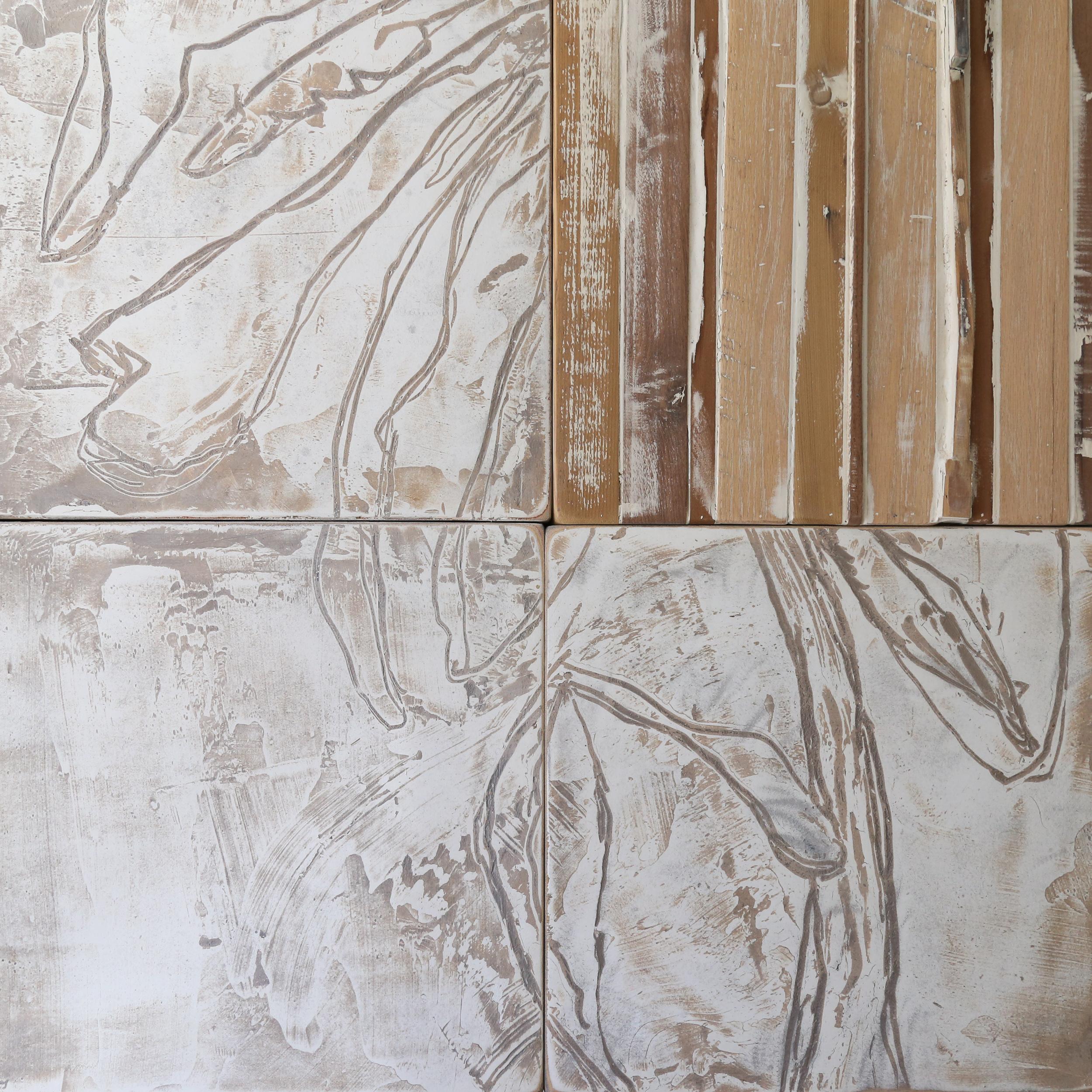 Giorno d'estate - Abstract Sculpture Marrone di Brandon Reese