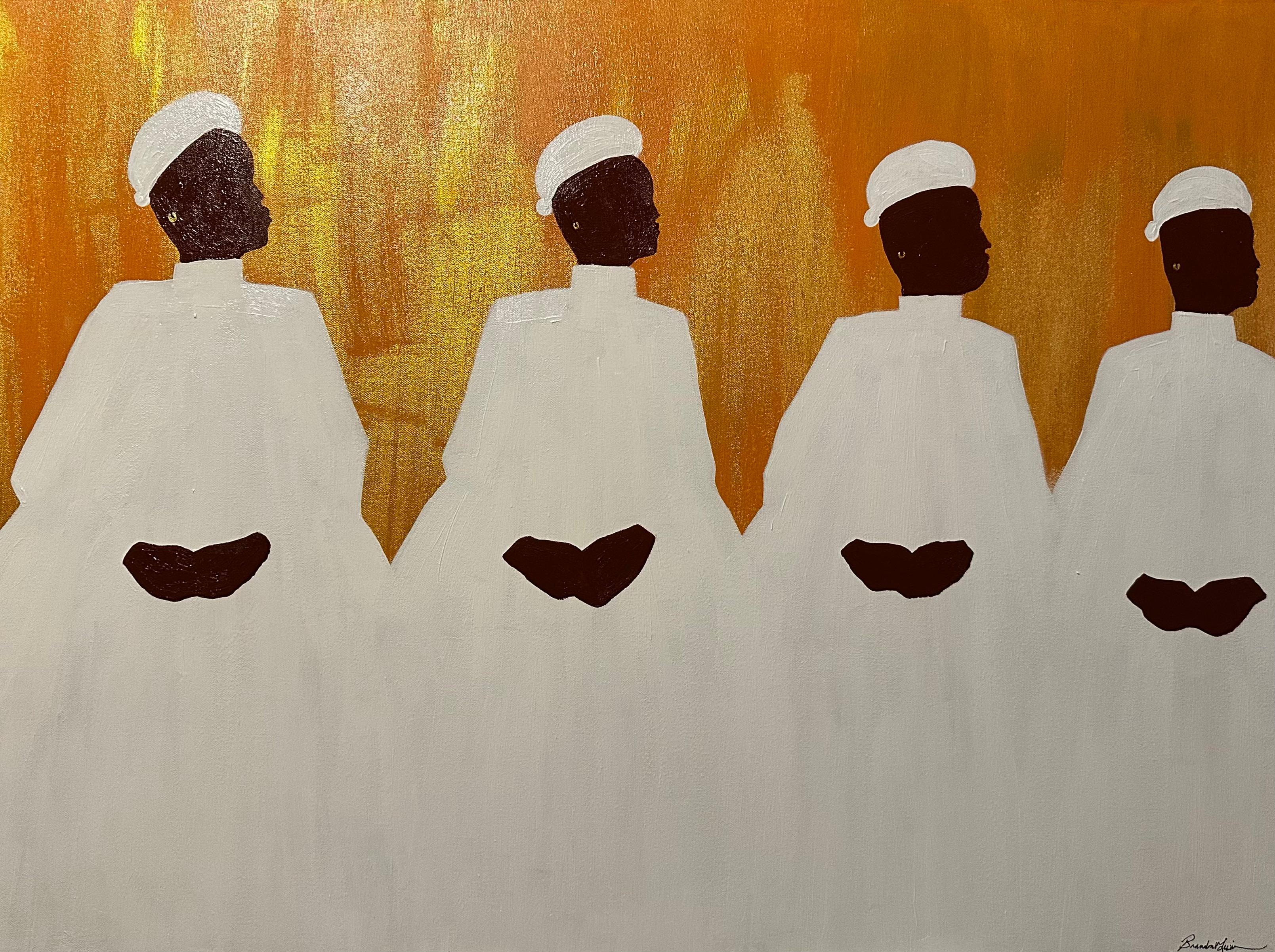 The Greatest Wait - Painting by Brandon V. Lewis