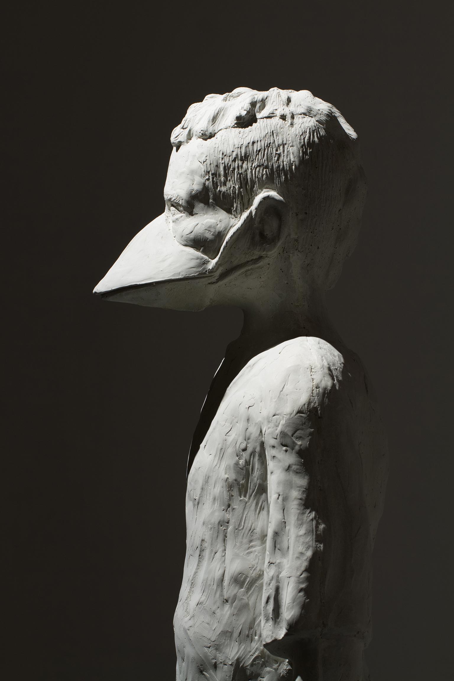 Figurative Sculpture Brandon Vickerd - L'oiseau