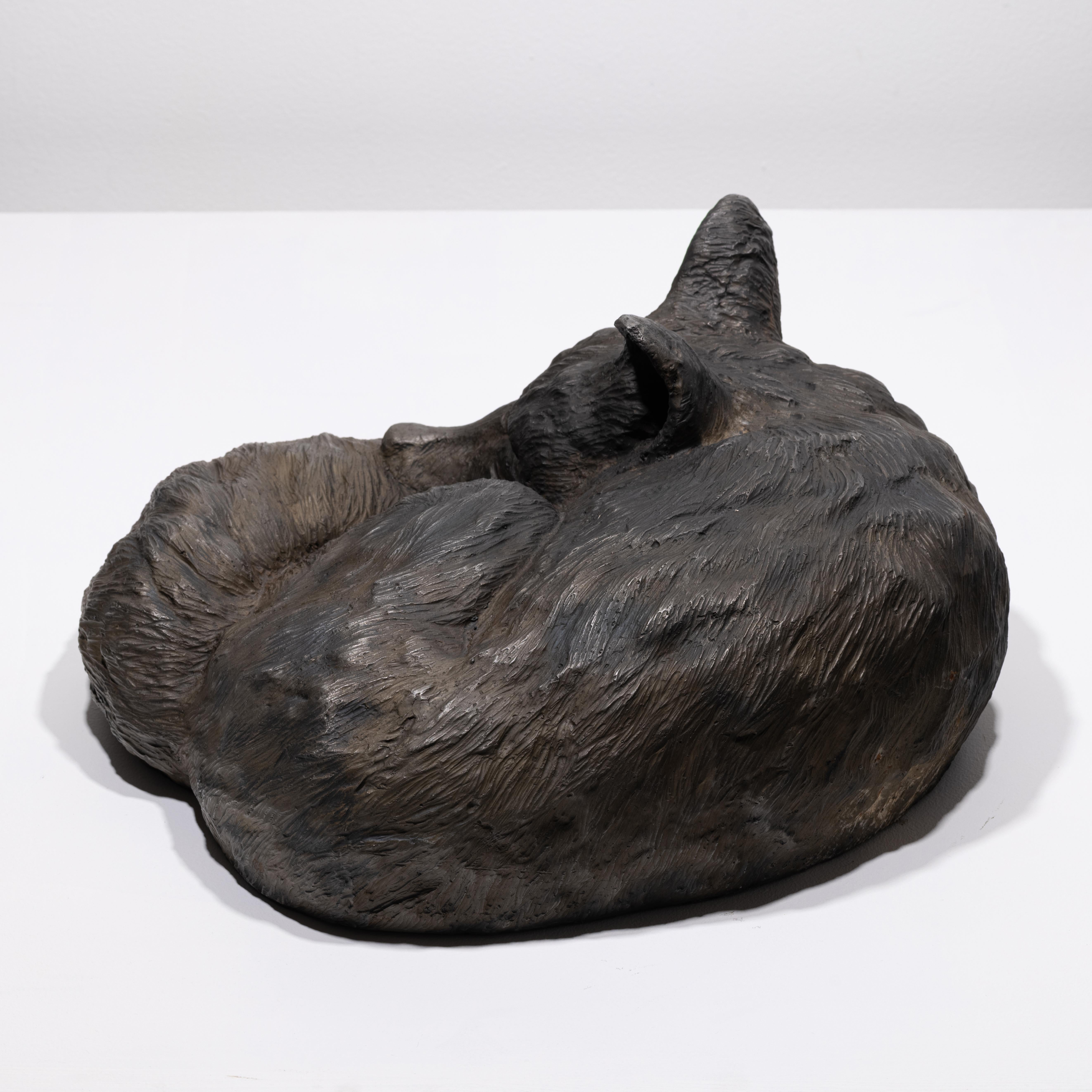 Eiserner Fuchs (Zeitgenössisch), Sculpture, von Brandon Vickerd