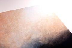 ASCENSION - Scultura/pittura a parete geometrica di grandi dimensioni in acrilico e pannello