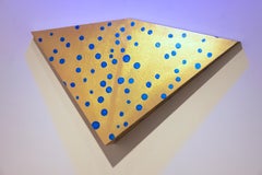 STINGRAY - Geometric Wall Hanging Sculpture/Painting in Acrylic & Panel