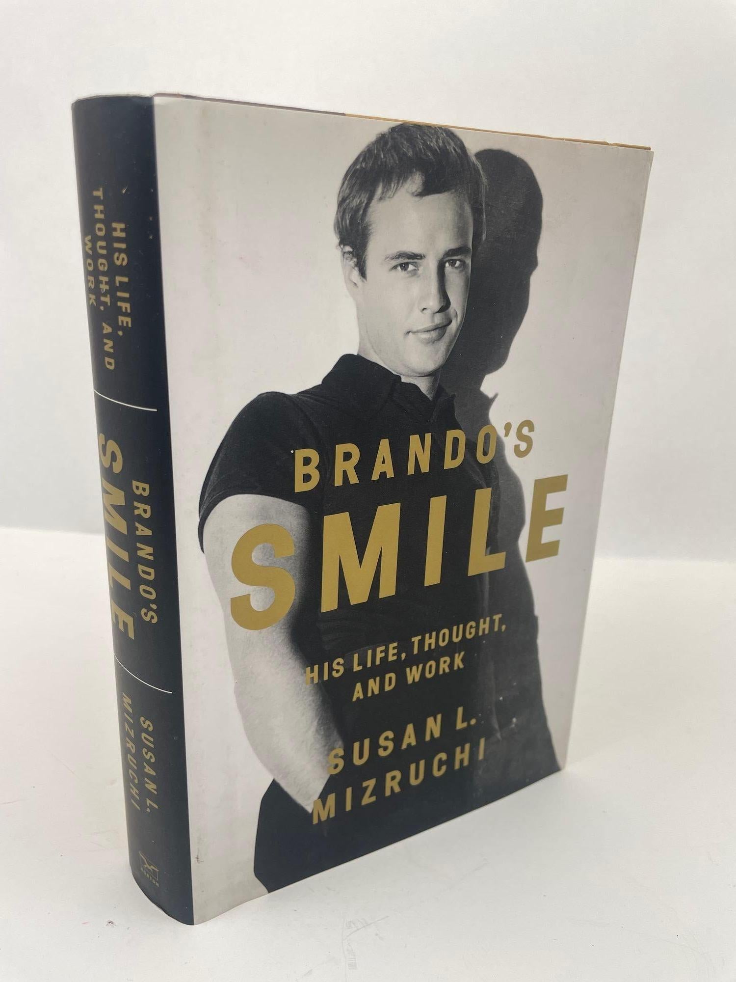 Brando's Smile His Life Thought and Work Hardcover Book by Susan L. Mizruchi In Good Condition In North Hollywood, CA