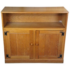 Brandt Ranch Oak Double Cabinet #1891N-8 Bookcase Console TV Stand Shelf