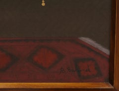 Repos - II, Nu moderne Huile sur toile de Branko Bahunek