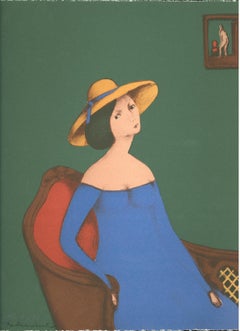 Barbara, litografía de Branko Bahunek