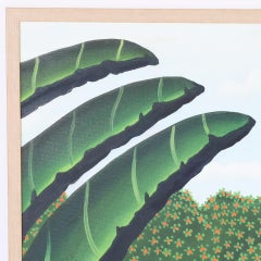 Vintage Painting of a Lion By Branko Paradis