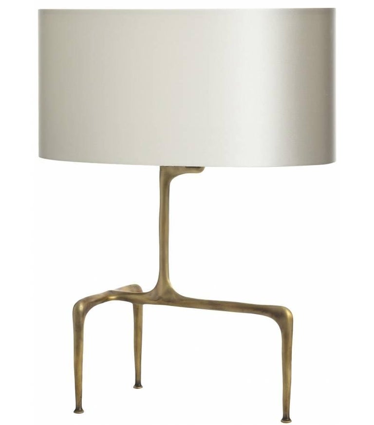 Braque Bronze Table Lamp For At 1stdibs Modern Braque Bronze Table Lamp For