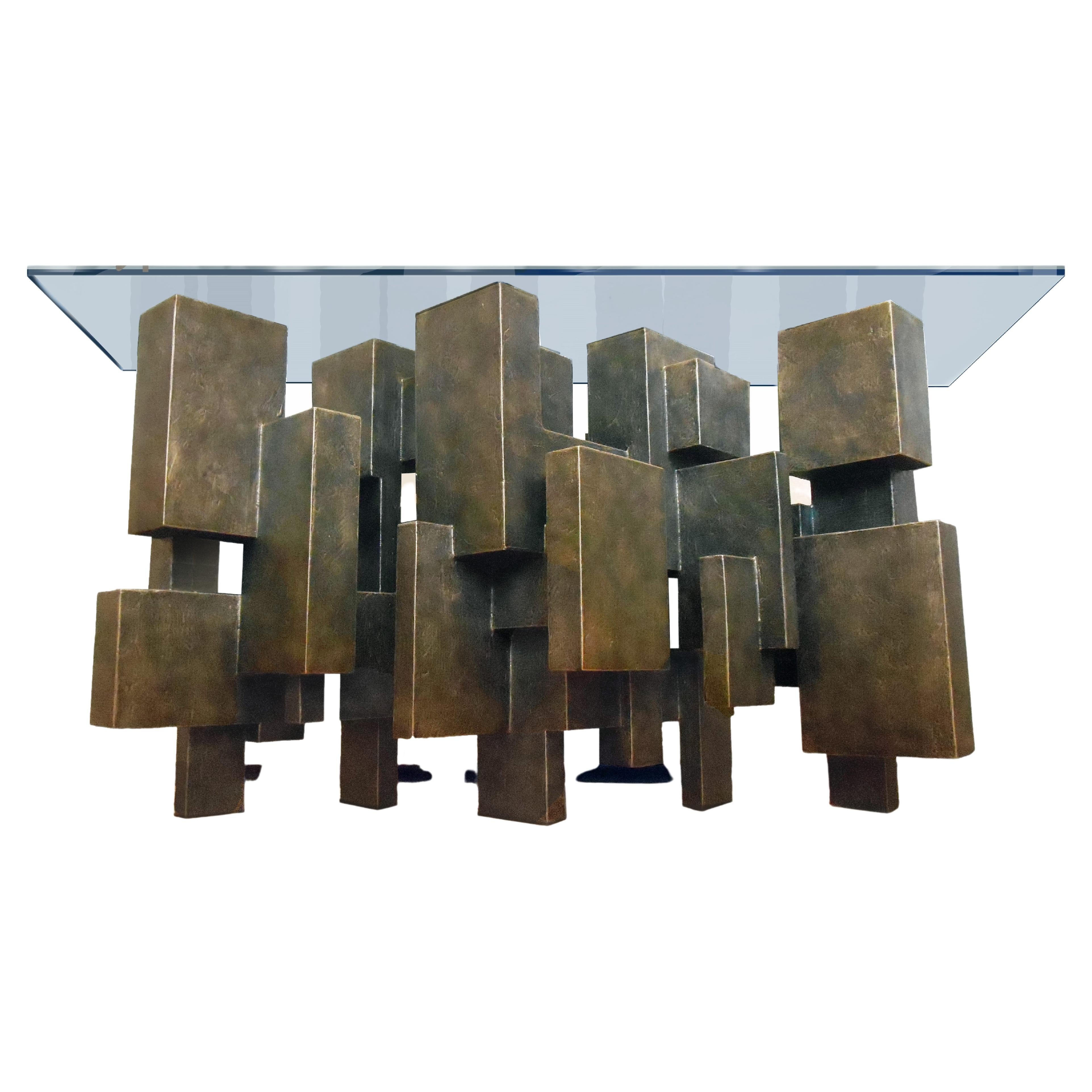 Braque Console Table by Daniel Schneiger For Sale