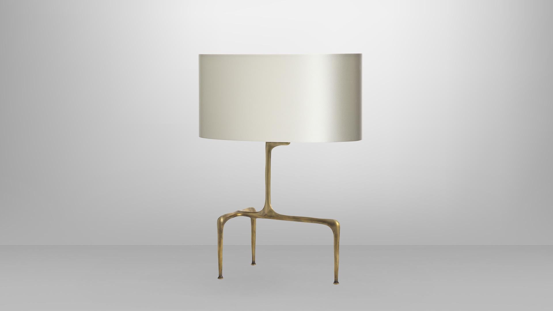 Brass Braque Table Lamp by Cto Lighting For Sale